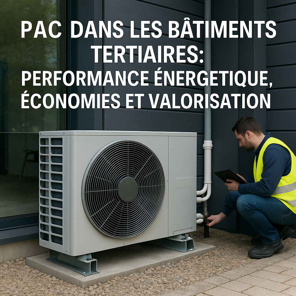 Optimisez la performance énergétique de votre bâtiment tertiaire grâce à la pompe à chaleur : économies, confort et conformité aux réglementations.