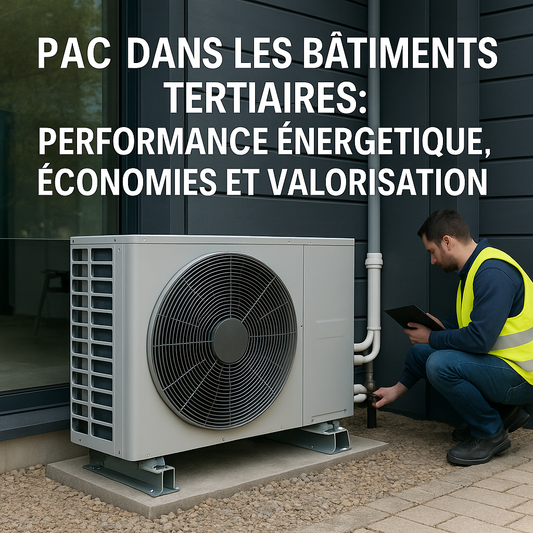 Optimisez la performance énergétique de votre bâtiment tertiaire grâce à la pompe à chaleur : économies, confort et conformité aux réglementations.